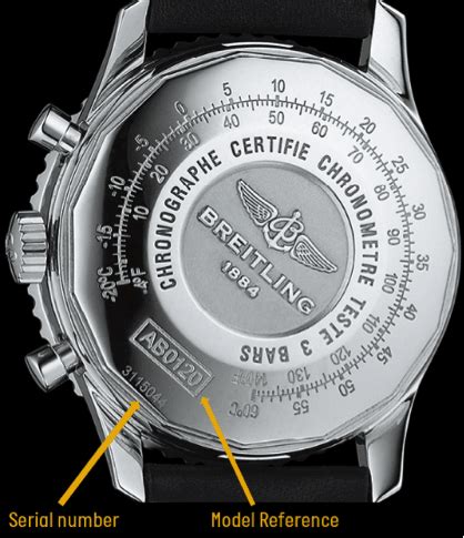 breitling uhr seriennummer finden|Breitling serial number type.